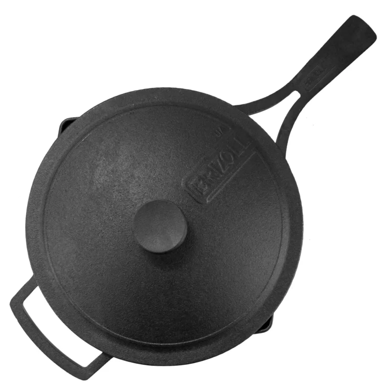 Sartén con Mango Hierro con Tapa 26cm